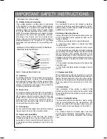 Preview for 4 page of Zenith L15V26D Installation, Setup & Operating Manual I Warranty