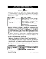 Preview for 32 page of Zenith L17W36 Series Installation And Operating Manual