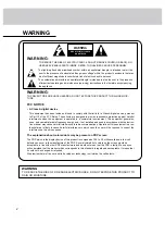 Предварительный просмотр 2 страницы Zenith MU-50PZ41V Owner'S Manual