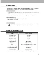 Preview for 31 page of Zenith P50W28A Series Installation And Operating Manual