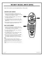 Предварительный просмотр 19 страницы Zenith Presentation PRO900X Operating Manual