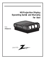 Zenith PRO895X Operating Manual And Warranty preview