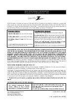 Preview for 36 page of Zenith R45W47 Installation And Operating Manual