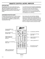 Предварительный просмотр 15 страницы Zenith SYSTEM 3 Series Operating Manual And Warranty