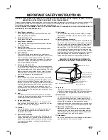 Preview for 3 page of Zenith XBV243 series Installation And Operating Manual