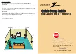 Zenith ZHX-313 Quick Setup Manual preview