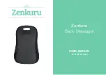 Zenkuru Back Massager User Manual preview