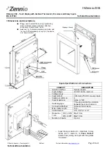 Предварительный просмотр 2 страницы Zennio InZennio Z38i Technical Documentation