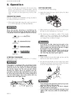 Предварительный просмотр 14 страницы Zenoah BC3500DLM Owner'S Manual