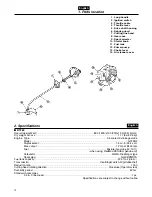 Предварительный просмотр 4 страницы Zenoah BT250 Owner'S Manual