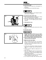 Предварительный просмотр 28 страницы Zenoah BT250 Owner'S Manual