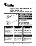 Zenoah CHTZ2401 Owner'S/Operator'S Manual preview