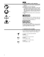 Предварительный просмотр 6 страницы Zenoah CHTZ2401 Owner'S/Operator'S Manual