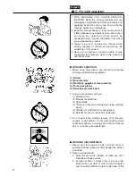 Предварительный просмотр 8 страницы Zenoah CHTZ2401 Owner'S/Operator'S Manual