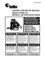 Zenoah EBZ5100 Manual preview