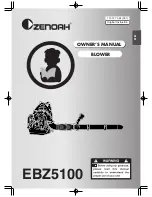 Preview for 1 page of Zenoah EBZ5100 Owner'S Manual