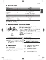 Предварительный просмотр 3 страницы Zenoah EBZ7500 Owner'S Manual