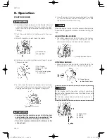 Предварительный просмотр 10 страницы Zenoah EBZ7500 Owner'S Manual