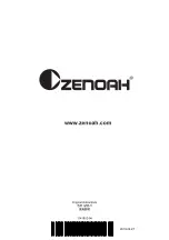 Preview for 44 page of Zenoah EBZ8550 Operator'S Manual