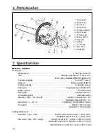 Preview for 4 page of Zenoah G3200 Owner'S/Operator'S Manual