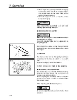 Preview for 14 page of Zenoah G3200 Owner'S/Operator'S Manual