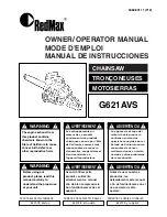 Zenoah G621AVS Manual preview