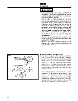 Предварительный просмотр 34 страницы Zenoah G621AVS Manual