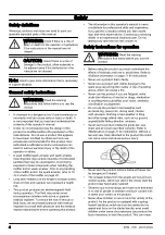 Preview for 4 page of Zenoah GZ330 Operator'S Manual