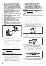 Preview for 8 page of Zenoah GZ330 Operator'S Manual