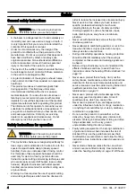 Preview for 4 page of Zenoah GZ3500T Operator'S Manual