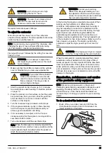 Preview for 21 page of Zenoah GZ3500T Operator'S Manual