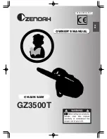 Zenoah GZ3500T Owner'S Manual preview