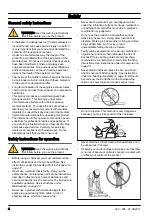 Preview for 4 page of Zenoah GZ4350 Operator'S Manual