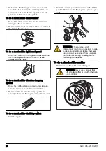 Preview for 28 page of Zenoah GZ4350 Operator'S Manual