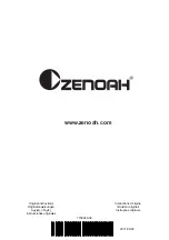 Предварительный просмотр 304 страницы Zenoah GZ4350 Operator'S Manual