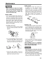 Предварительный просмотр 17 страницы Zenoah LRT2300 Owner'S/Operator'S Manual