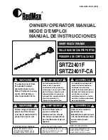 Preview for 1 page of Zenoah SRTZ2401F Owner'S Manual