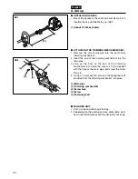 Preview for 20 page of Zenoah SRTZ2401F Owner'S Manual