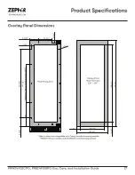 Preview for 17 page of Zephyr Presrv PRW24F02CPG Use, Care And Installation Manual