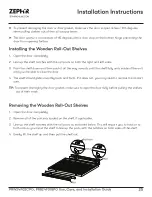 Preview for 25 page of Zephyr Presrv PRW24F02CPG Use, Care And Installation Manual