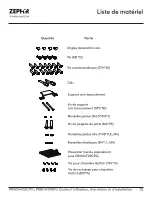 Preview for 49 page of Zephyr Presrv PRW24F02CPG Use, Care And Installation Manual