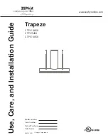 Zephyr Trapeze CTP-E 48SX Installation Manual preview