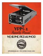 Preview for 1 page of Zeppelin Design Labs VPM-1 Assembly Manual