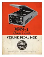 Zeppelin Design Labs VPM-1 Owner'S Manual preview