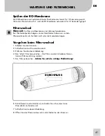 Preview for 43 page of Zepter AqueenaPro WT-100 Instruction Manual