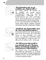 Preview for 84 page of Zepter AqueenaPro WT-100 Instruction Manual