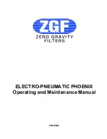 ZERO GRAVITY PHOENIX Operating And Maintenance Manual preview