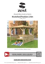 Preview for 1 page of Zest Knutsford 15221 Assembly Instructions Manual