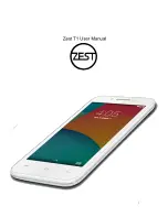 Zest T1 User Manual preview