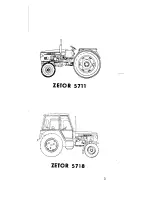 Preview for 4 page of Zetor 4712 Operator'S Manual